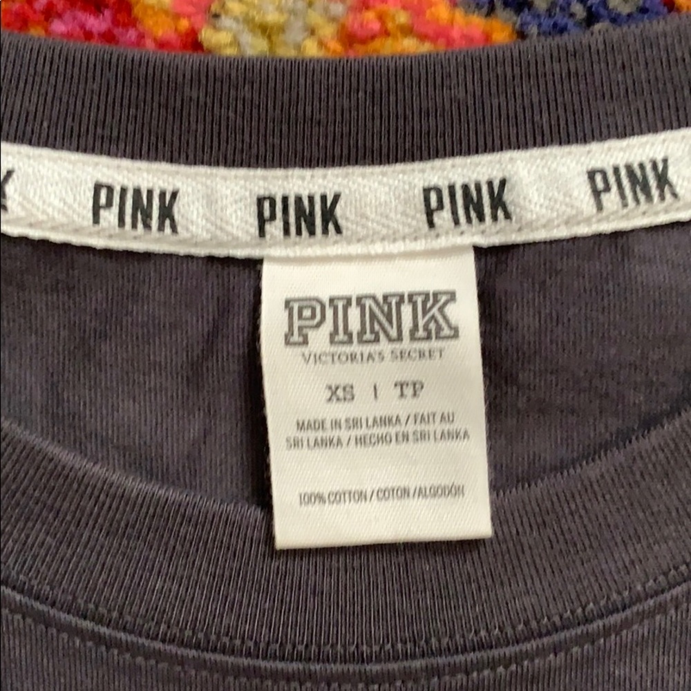 Vs Pink Leopard Print Pullover - image 4